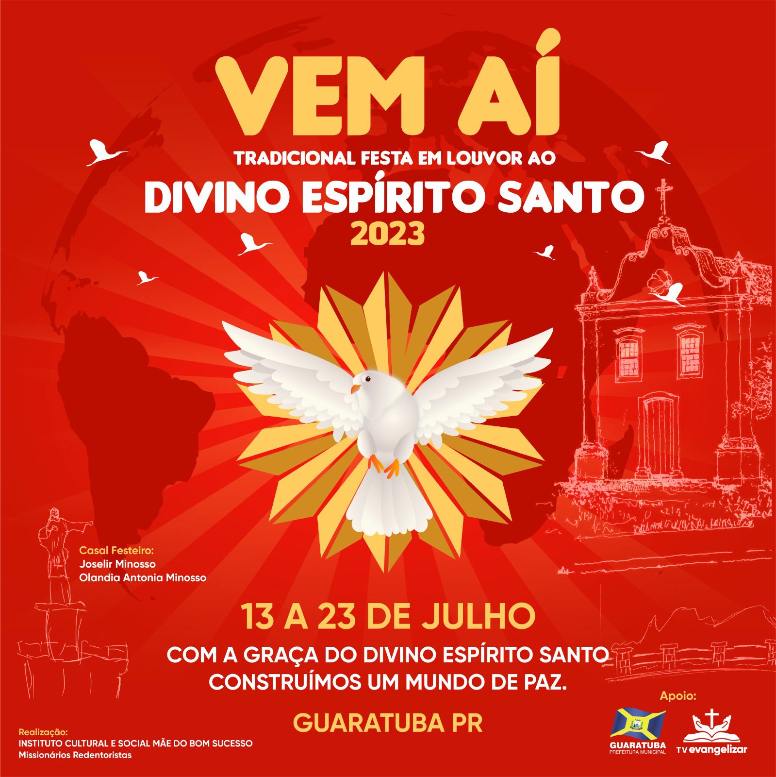 Festa do Divino de Guaratuba que une Fé, Cultura e Tradição está