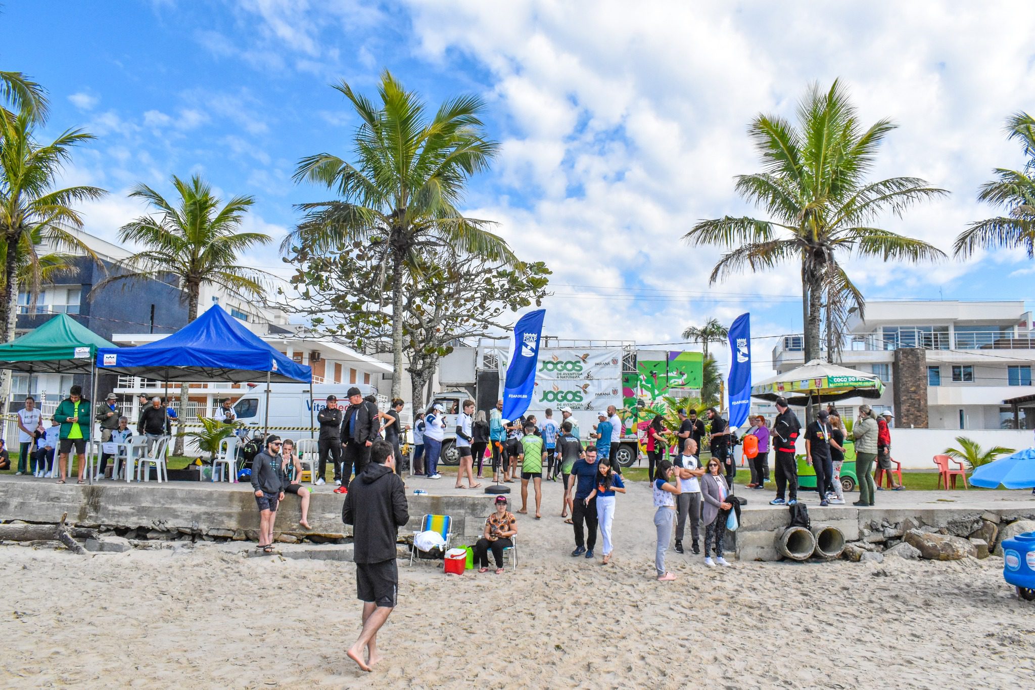 Litoral inteiro recebe Jogos de Aventura e Natureza de Inverno