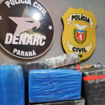 Foram apreendidos mais de 1.100 Kg na BR 277