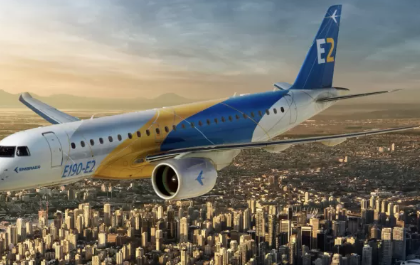 Jato da família E2 da Embraer: disputa por megacontrato pode redesenhar mapa da aviação comercial na Ásia