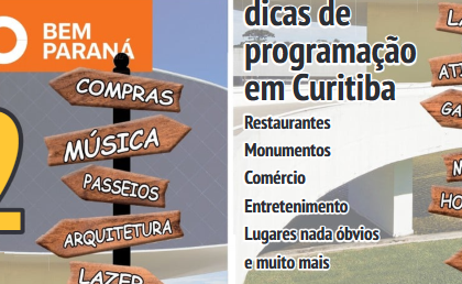 O Jornal ‘Bem Paraná’–novo nome do ‘Jornal do Estado’ desde 2013 —está na história da cidade. Em 1996, o ‘Jornal do Estado’ teve sua pri meira edição cor, um dos primeiros periódicos do Sul a inovar na im pressão. A mudança de nome foi outro audacioso passo quando o veí culo completou 30 anos, já sob o comando de Rodrigo Barrozo, que as sumiu o jornal quando o pai, Barrozo Filho, morreu, em 1999.