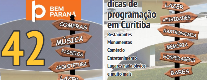O Jornal ‘Bem Paraná’–novo nome do ‘Jornal do Estado’ desde 2013 —está na história da cidade. Em 1996, o ‘Jornal do Estado’ teve sua pri meira edição cor, um dos primeiros periódicos do Sul a inovar na im pressão. A mudança de nome foi outro audacioso passo quando o veí culo completou 30 anos, já sob o comando de Rodrigo Barrozo, que as sumiu o jornal quando o pai, Barrozo Filho, morreu, em 1999.