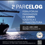 Nos dias 24 e 25 de junho, o Instituto Superior do Litoral do Paraná – ISULPAR, em Paranaguá, se transforma no epicentro do debate sobre os rumos da logística, do comércio exterior e da infraestrutura no Brasil. A cidade portuária recebe a 2ª edição da PARCELOG – Feira e Fórum de Comércio Exterior, Logística e Infraestrutura do Paraná, reunindo especialistas, autoridades, empresários e profissionais do setor em dois dias intensos de muito conteúdo, troca de experiências e geração de negócios. Com uma programação robusta, o evento tem como proposta discutir os principais desafios e as inovações que estão moldando o futuro da logística e da infraestrutura no Brasil, com foco na competitividade do Paraná como um dos maiores hubs logísticos da América do Sul.