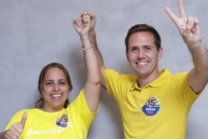 Rudisney Gimenes Filho (Rudão) e Patrícia Marcomini estão inelegíveis por 8 anos e tiveram seus diplomas cassados