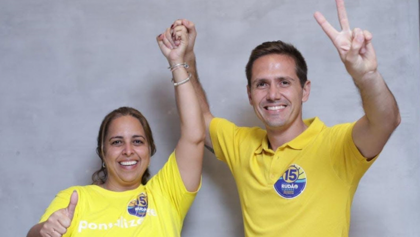 Rudisney Gimenes Filho (Rudão) e Patrícia Marcomini estão inelegíveis por 8 anos e tiveram seus diplomas cassados
