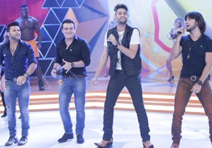 Prepare-se para vibrar com artistas consagrados da música brasileira e talentos locais. Na foto as duplas Munhoz e Mariano /Marcos e Belutti, que estarão na grade de shows