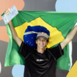 Paranaense Gui Khury executa manobra inédita e leva bronze na Copa do Mundo de Skate