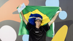 Paranaense Gui Khury executa manobra inédita e leva bronze na Copa do Mundo de Skate