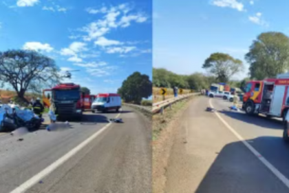 De acordo com o Serviço de Atendimento Móvel de Urgência (Samu), os veículos bateram de frente em um trecho que fica próximo a ponte sobre o Rio Ivaí.