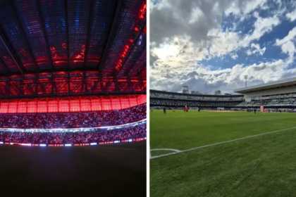 A campanha “Doe Calor” já é divulgada em jogos do Coxa, com torcedores reforçando: “leve sua doação em bom estado e limpa”. Já na Arena da Baixada, a Fundação Athletico Paranaense (FUNCAP), em parceria com o município, coloca caixas de coleta no entorno e dentro do estádio.