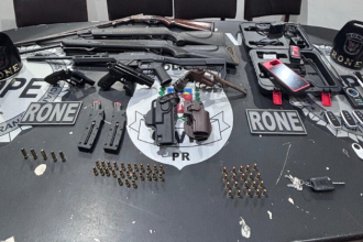 A ação envolveu a Delegacia de Bocaiuva do Sul e equipes do Centro de Operações Policiais Especiais (Cope) e da Rondas Ostensivas de Natureza Especial (Rone).