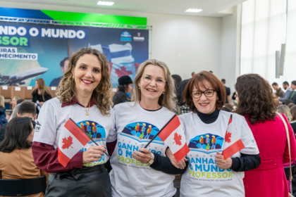 A Secretaria de Estado da Educação anunciou nesta segunda-feira (7) que 250 professores da rede estadual terão a oportunidade de participar de um intercâmbio no Canadá ainda em 2025.