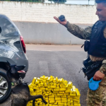 O apoio foi prestado através do Setor de Operações Especiais (SOE), com a cadela conduzida pelo policial penal Rodrigo Nieri da Costa.