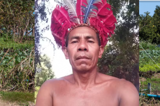 O corpo de Everton Lopes Rodrigues, de 21 anos, foi encontrado em área rural de Guaíra, no oeste do estado. Uma carta com ameaças contra indígenas foi encontrada com a vítima.