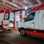 De acordo com a Polícia Militar, a equipe foi acionada pelo COPOM para dar apoio a uma ambulância do SAMU que já atendia a ocorrência.