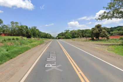 De acordo com a corporação, o caminhoneiro permaneceu no local após o acidente e prestou socorro à criança.