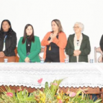 O encontro contou com a presença de cerca de 70 pessoas, entre autoridades, representantes da sociedade civil, entidades de assistência social e usuários dos serviços.