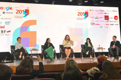 O evento celebrou seus 20 anos e reuniu pesquisadores, estudantes, jornalistas e especialistas para discutir sobre temas como a COP 30 e meio ambiente, eleições, Inteligência Artificial, produtos e negócios jornalísticos, Democracia, segurança dos jornalistas, audiência, cobertura especializada, entre tantos outros assuntos.