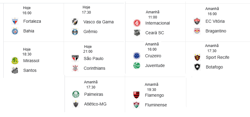 São Paulo enfrenta o Corinthians e pode parar na parte de baixo da tabela.