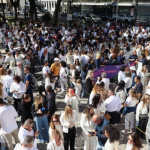 O evento está em sua 3ª edição e foi realizado simultaneamente em 179 municípios do Paraná com o objetivo de sensibilizar a sociedade para o enfrentamento da violência contra a mulher.