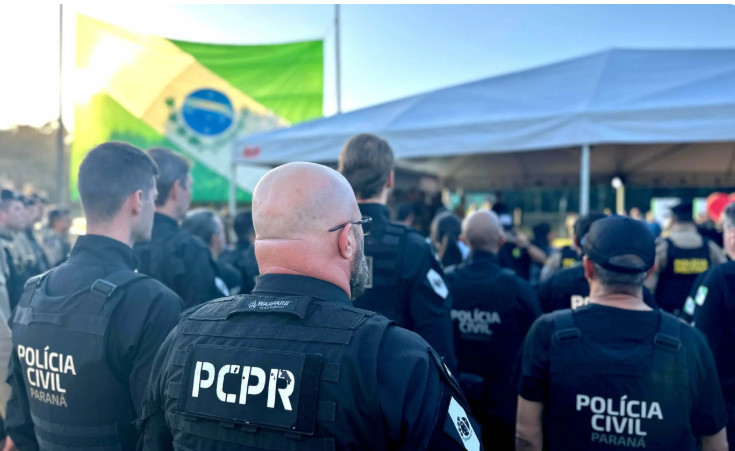 O reforço no efetivo consolida o ano de 2025 com a maior contratação da história da Polícia Civil do Paraná (PCPR).