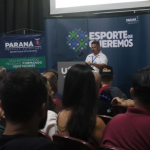 O objetivo é ouvir a sociedade e identificar demandas e propostas para a elaboração do Plano Decenal do Esporte Paranaense (2026-2035).