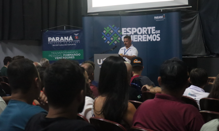 O objetivo é ouvir a sociedade e identificar demandas e propostas para a elaboração do Plano Decenal do Esporte Paranaense (2026-2035).