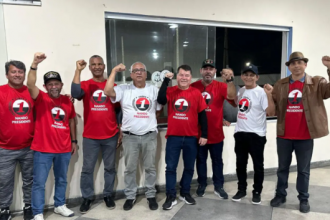 A eleição foi conduzida com transparência e legitimidade, sob coordenação de uma mesa composta por representantes da Frente Intersindical de Paranaguá