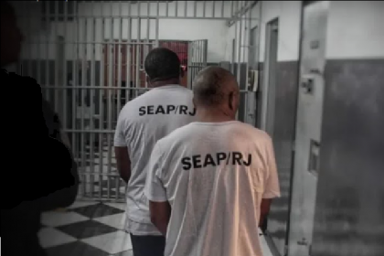 Criminosos estavam presos em celas isoladas no presídio de segurança máxima Bangu 1.