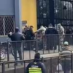 O suspeito, de nacionalidade paraguaia, foi atingido por tiros durante a reação, imobilizado e socorrido.