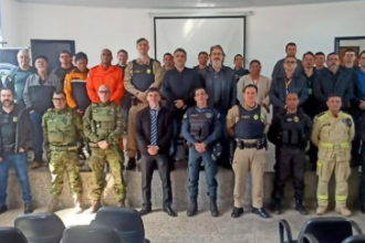 O encontro teve como objetivo discutir acerca dos crimes locais, interestaduais e transnacionais comuns nos dois estados.