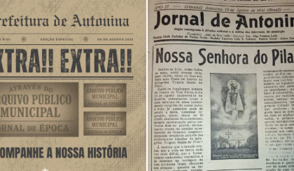 Entre as relíquias já digitalizadas e agora disponíveis para a população, está a edição de 15 de agosto de 1951 do Jornal de Antonina.