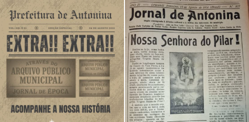 Entre as relíquias já digitalizadas e agora disponíveis para a população, está a edição de 15 de agosto de 1951 do Jornal de Antonina.