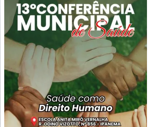A conferência será um espaço de participação cidadã, escuta e construção coletiva para fortalecer o SUS em nosso município.