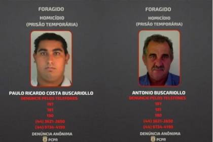 Pai e filho são suspeitos de envolvimento no desaparecimento e emboscada de quatro homens em Icaraíma.