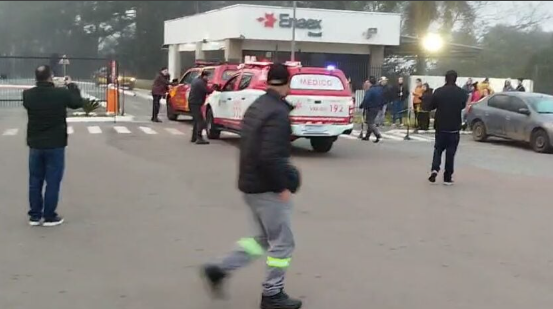As informações preliminares do Corpo de Bombeiros, o som foi de uma explosão ocorrida e uma fábrica de materiais explosivos, a Enaex do Brasil, antiga Britanite.