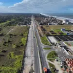 Além da duplicação, o projeto prevê duas novas pontes sobre o Canal de Matinhos e o Rio Balneário.