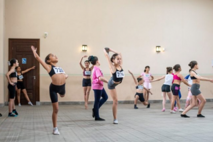 Ao todo, 21 crianças participaram da etapa, que é promovida pela Cattalini Terminais Marítimos, em parceria com o Ballet Bolshoi.