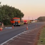 O acidente ocorreu por volta das 16h30 e envolveu um caminhão e o pedestre.