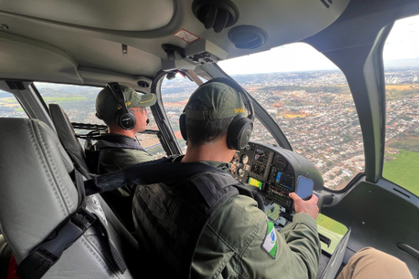 O programa ampliou a cobertura do policiamento aéreo no Estado, que já era realizado por outros dois helicópteros do Batalhão de Polícia Militar de Operações Aéreas (BPMOA).