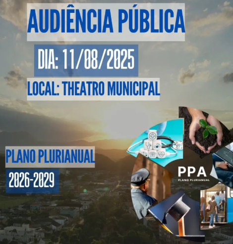 A realização dessa audiência pública reforça os princípios da administração pública de transparência.
