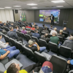 Esta é mais uma delegação que a Portos do Paraná recebe, abrindo suas portas para o setor produtivo do Estado do Paraná.