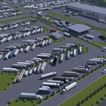 Porto Seco de Foz do Iguaçu, que terá capacidade para receber até 2 mil caminhões por dia.