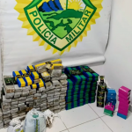 As equipes foram acionadas inicialmente para verificar uma denúncia de desmatamento na área.