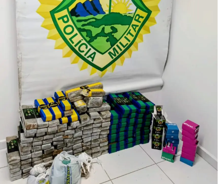 As equipes foram acionadas inicialmente para verificar uma denúncia de desmatamento na área.