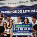 Os recursos são do programa Sinaliza Paraná, que tem como objetivo aumentar a segurança viária, organizar o trânsito local e dar mais estrutura para receber os milhares de turistas que visitam a região todos os anos.