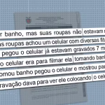 A informação foi colhida durante o depoimento desta jovem, que tem 16 anos.